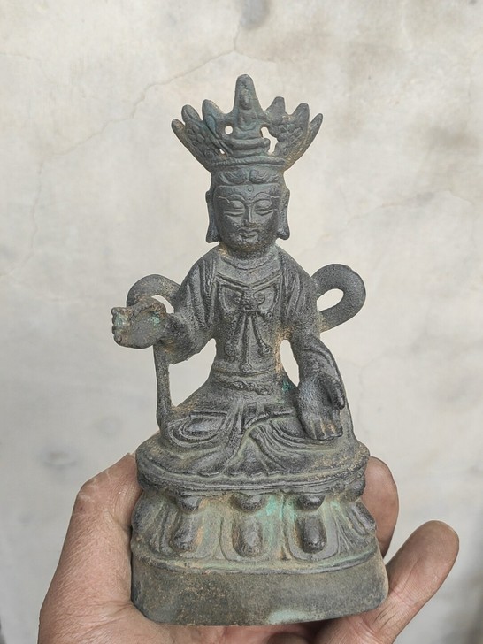 铜佛像 铜菩萨 老菩萨像