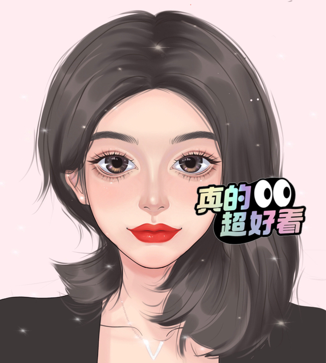 厚涂人像