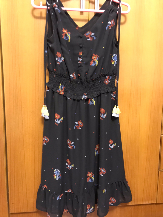 爱居兔背带套装裙子