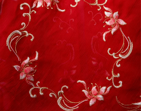 如梦霓裳原创汉服配饰盖头 感兴趣的话点“我...