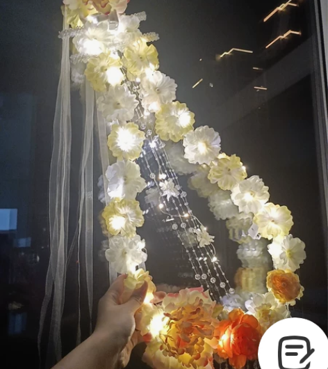 【现货】汉服Lolita拍照手作绢花唐朝琵...