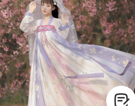 全新【樱洛】齐胸襦裙套装汉服女刺绣正品春夏...