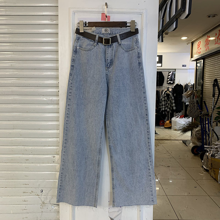 kalanxiu卡兰秀2030高腰阔腿裤女...