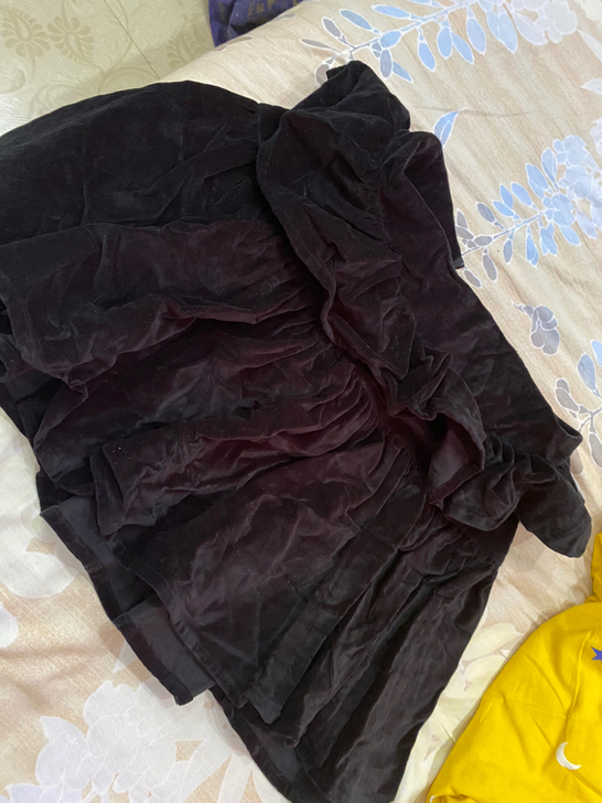 shushutong丝绒蛋糕蓬蓬裙半裙