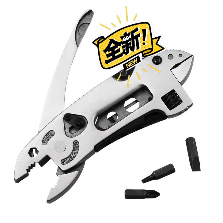 全新户外旅行扳手钳子 折叠小刀钳子户外多用...