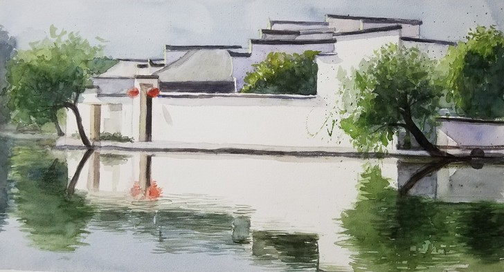 美院毕业,最近入坑水彩画,出售部分练习作品...