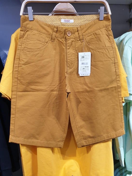 断码特价YISHION以纯男士休闲裤29/...