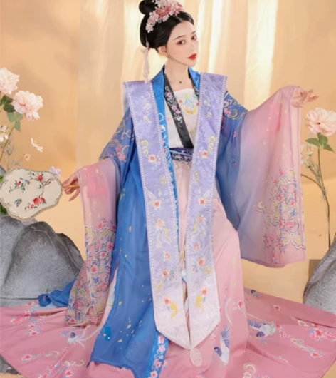 裳云兮【清平乐】原创汉服 宋制霞帔  对襟...