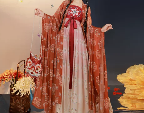 妃亦坊原创汉服 临安遥 诃子裙 M码 仅试...