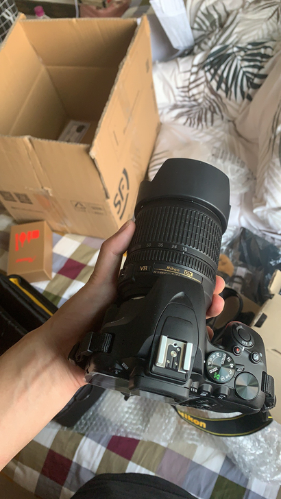 全新尼康D3500+18-105 快门次数...