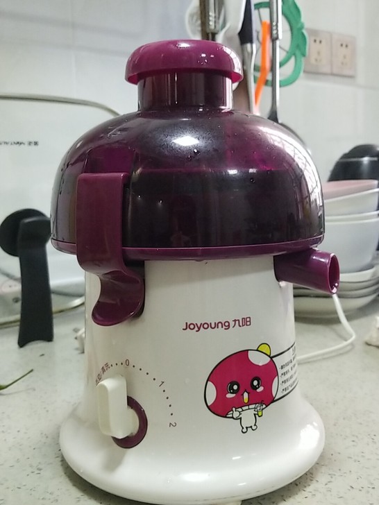 九阳水果榨汁机，公司奖的礼品，用过几次，闲...
