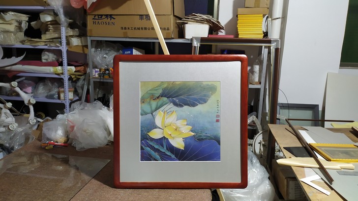 全手工铜板雕刻画，十年手工雕刻经验，画心尺...