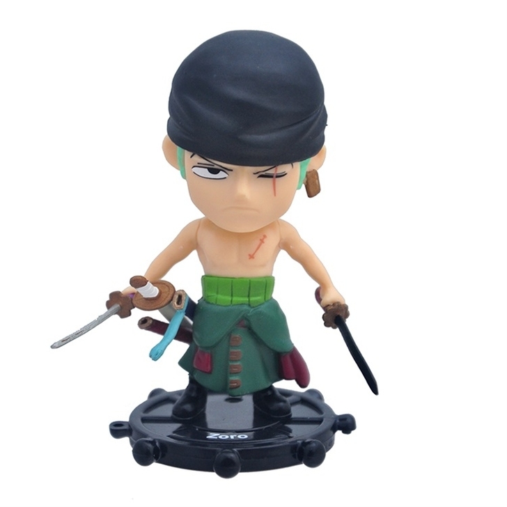 动漫周边Q版海贼王索隆公仔模型手办玩偶