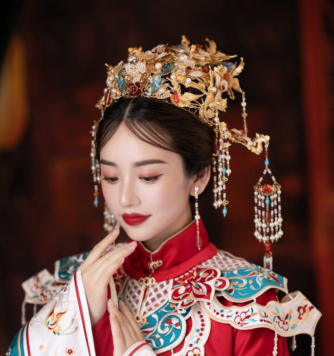 汉、宋、明、清、唐  都可以搭配的汉服头饰...