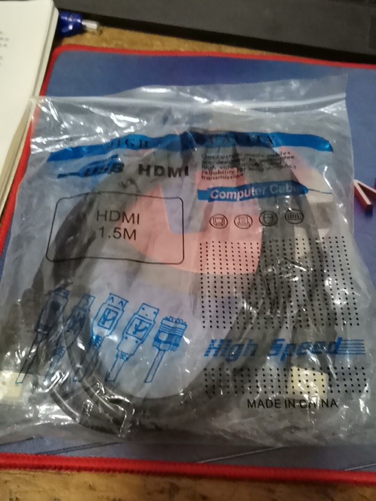 1.5米有线电视数据线电脑连接线，全新正品...