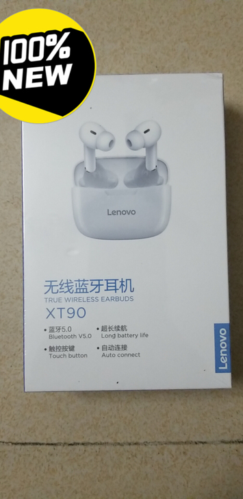 全新 正品联想无线蓝牙耳机XT90 晶石黑...