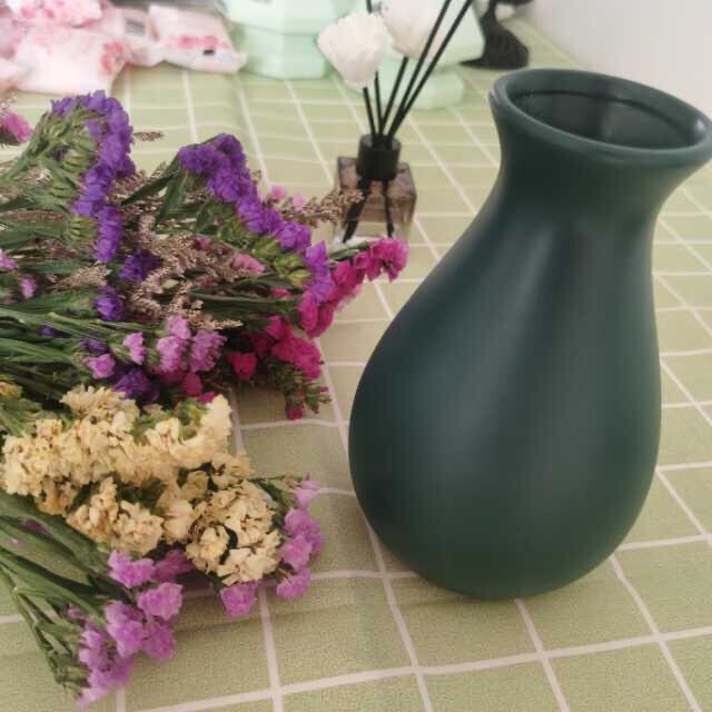 仓库租期到了，出30个陶瓷花瓶餐桌干花花插...