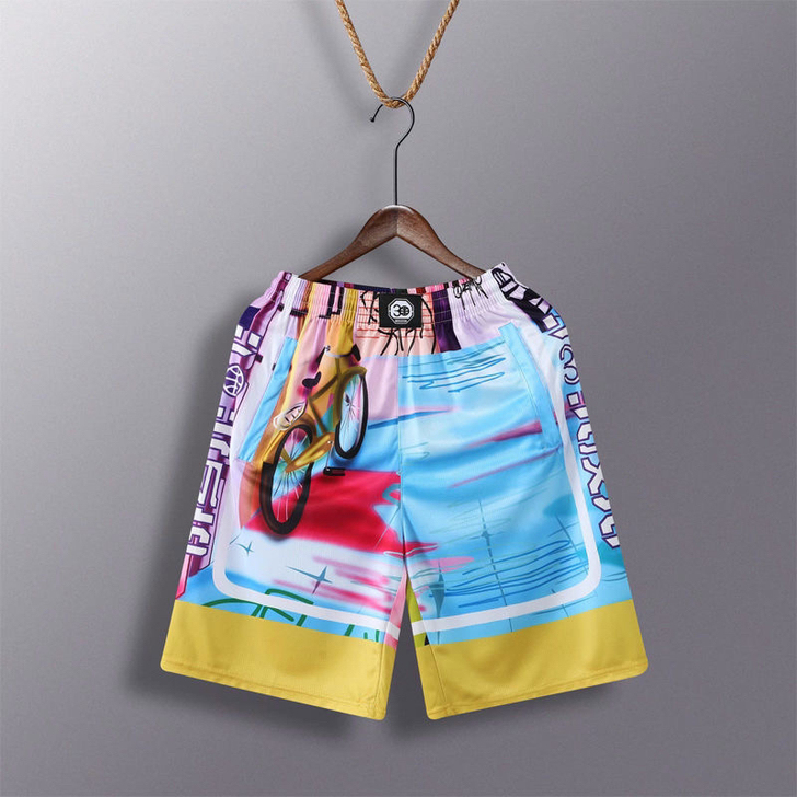 全新出口】短裤男夏季五分裤夏季潮流沙滩运动...