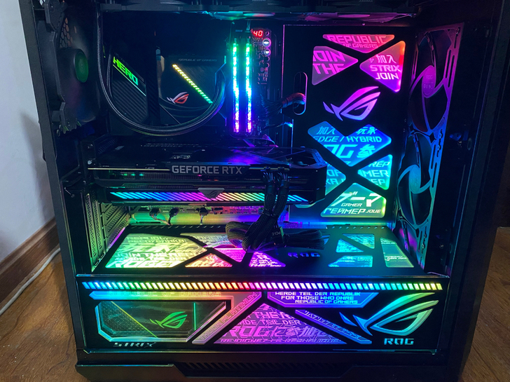 华硕ROG全家桶，2021年4月16日购买...