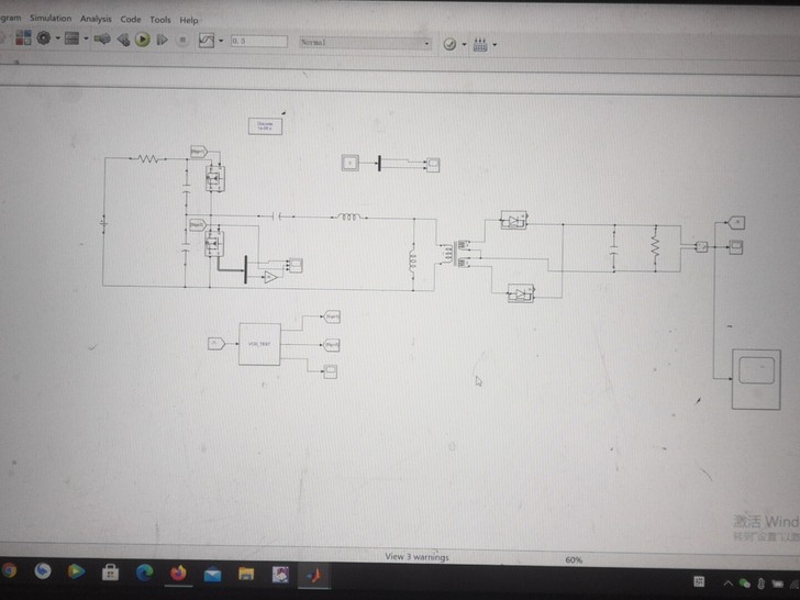 LLC半桥变换器，输入370-405V，输...