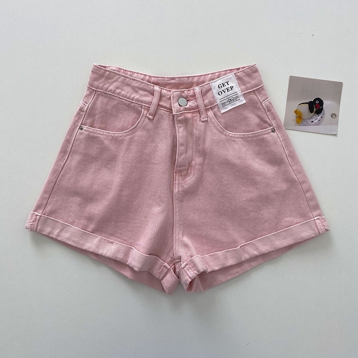 牛仔裤短裤
