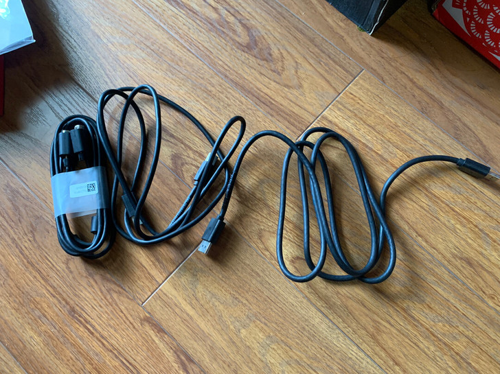 闲置的一套DELL戴尔显示器连接线##am...