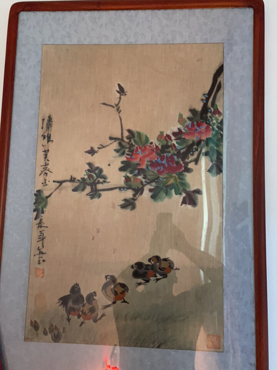 名家作品刺绣画