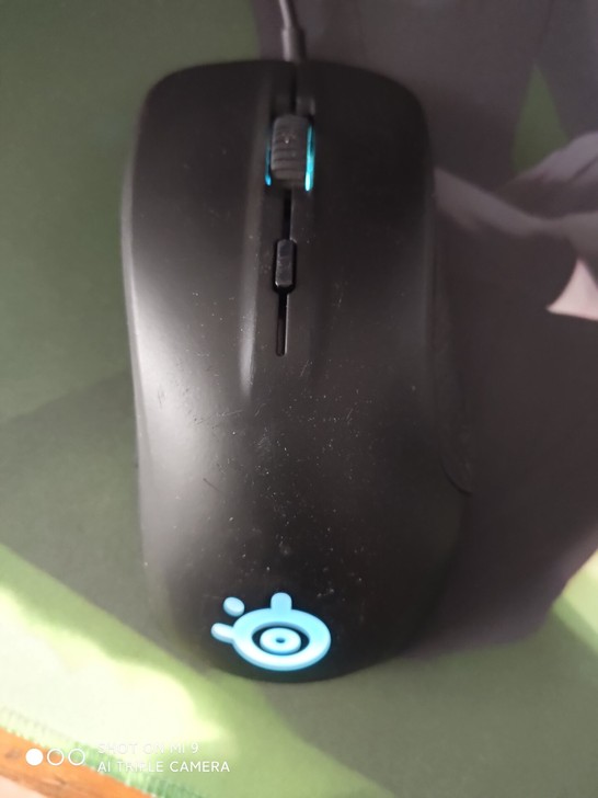 赛睿rival300 黑色版 原线 左右键...