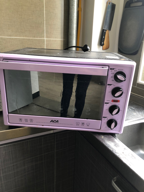 ACA电烤箱上海自提60，功能完好，用过不...