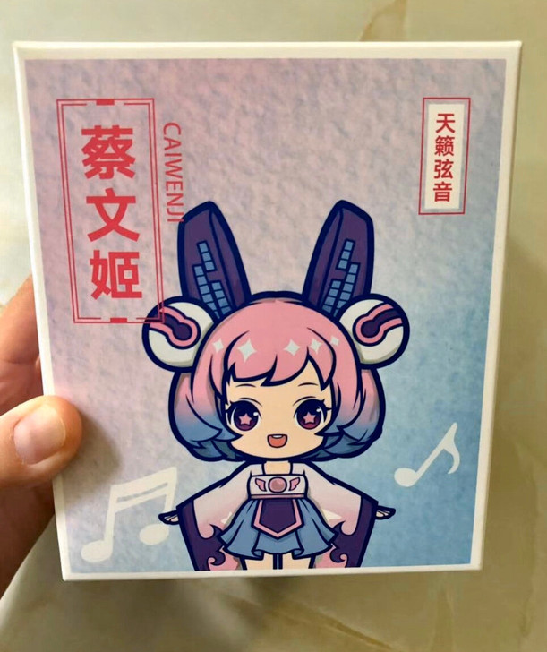 王者荣耀蔡文姬Q版手办