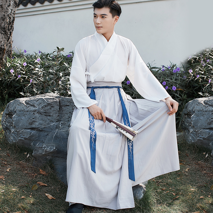 正版一套闲鱼最低价，【望江州】汉服 男汉衣...