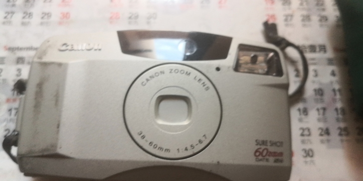 佳能60zoom傻瓜机，胶片机，成色如图功...
