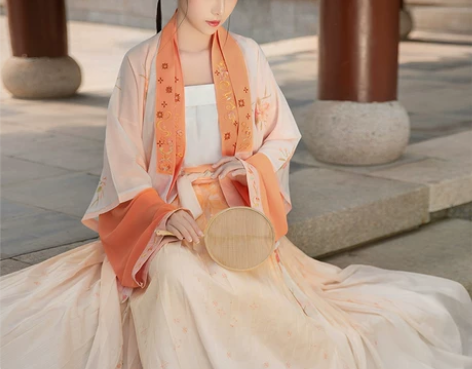 九曲阑珊凝露原创汉服女宋制四件春夏改良褙子...