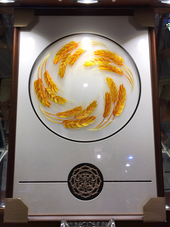 加急-处理九副刺绣画，（未使用），手工刺绣...