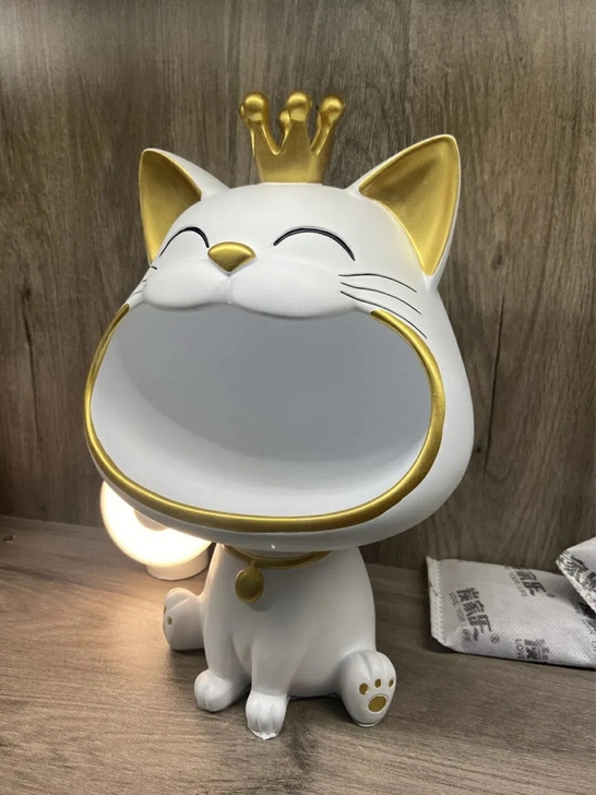 全新包邮 清仓特价 招财猫摆件玄关钥匙收...