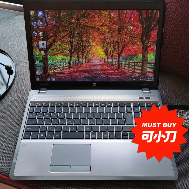 个人自用 惠普笔记本电脑i7 实拍图 九成...