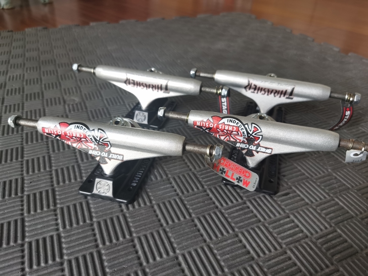 低价转让全新进口双翘滑板桥,因地桥,全新,...