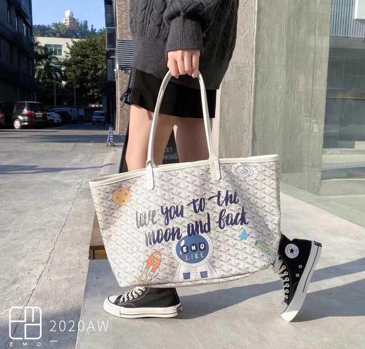 狗牙包EMO菜篮包韩国东大门托特包水桶包时...