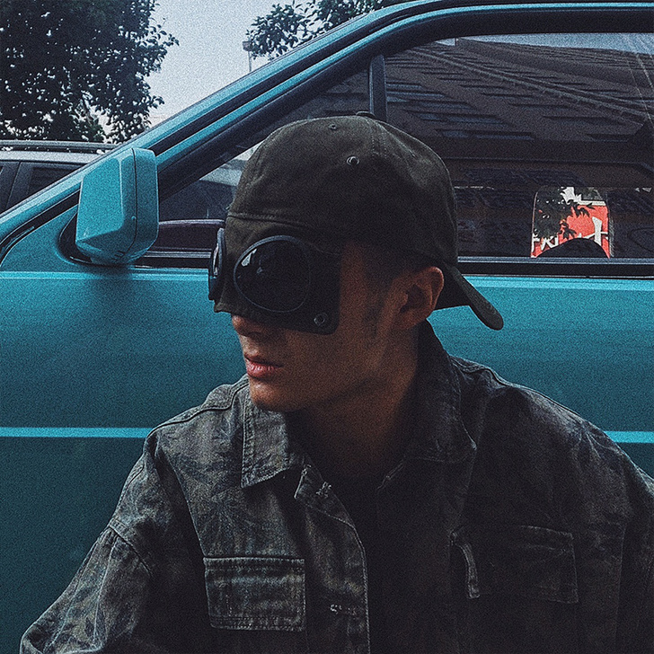 飞行员帽子潮ins韩版个性眼镜鸭舌帽男眼睛...