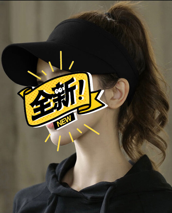 啄木鸟tucano空顶帽子女夏天遮阳无顶鸭...