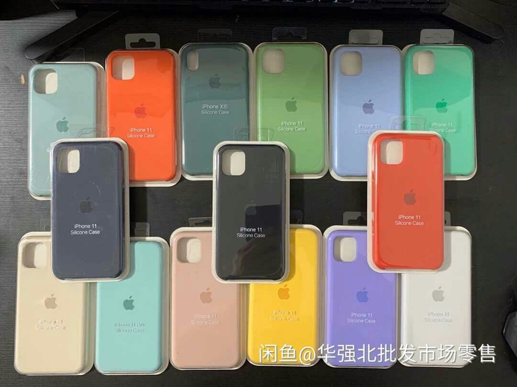 苹果11手机壳液态硅胶三包软壳11prom...