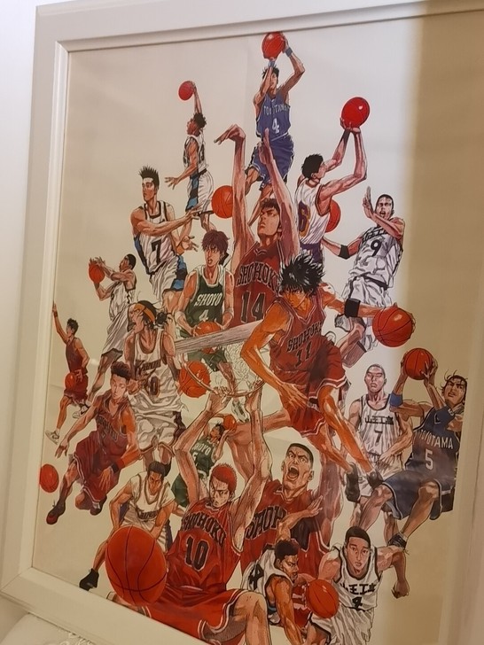 灌篮高手漫画海报 全员版 灌篮高手全明星款...