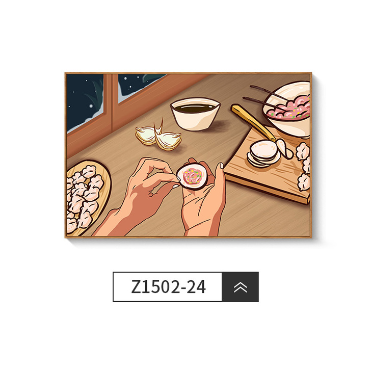 杰特明 现代装饰画，全新