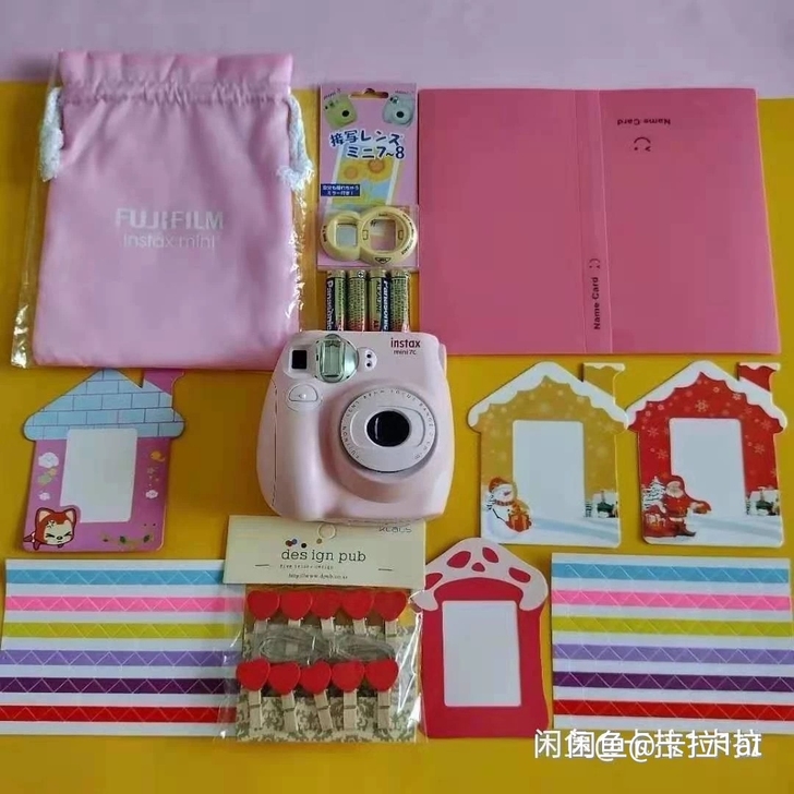 拍立得mini7c粉色