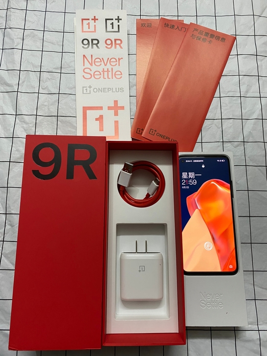 一加9r   8+128  手机无拆修无进...