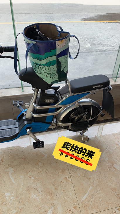 台邦电动车，2021年4月19日购买，可跑...