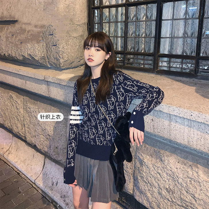 毛针织衫