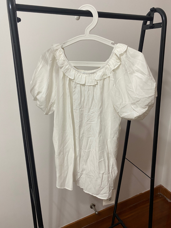 衬衫有吊牌,裙子没有,两件都是全新,不适合...