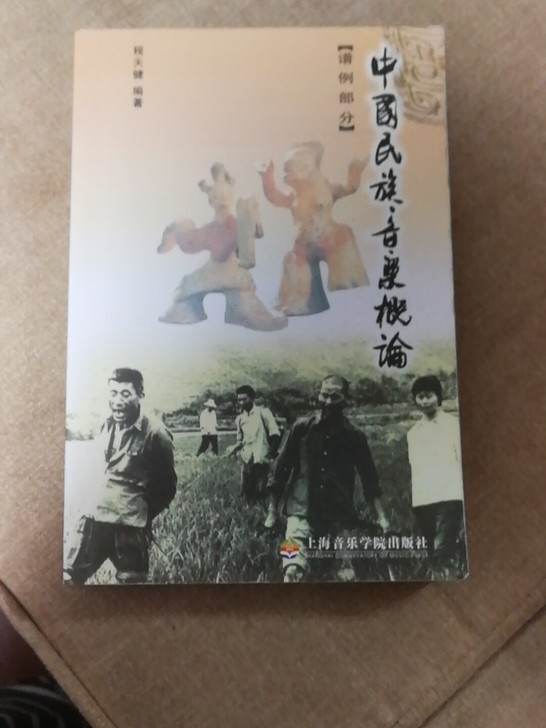 中国民族音乐概论（文字部分+谱例部分）共两...