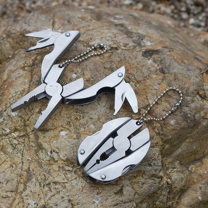 多功能工具钳子折叠小号户外便携应急钳子